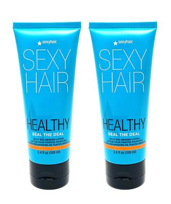 Healthy Sexy Hair Seal The Deal Лосьон для секущихся кончиков 3,4 унции, упаковка из 2 шт.