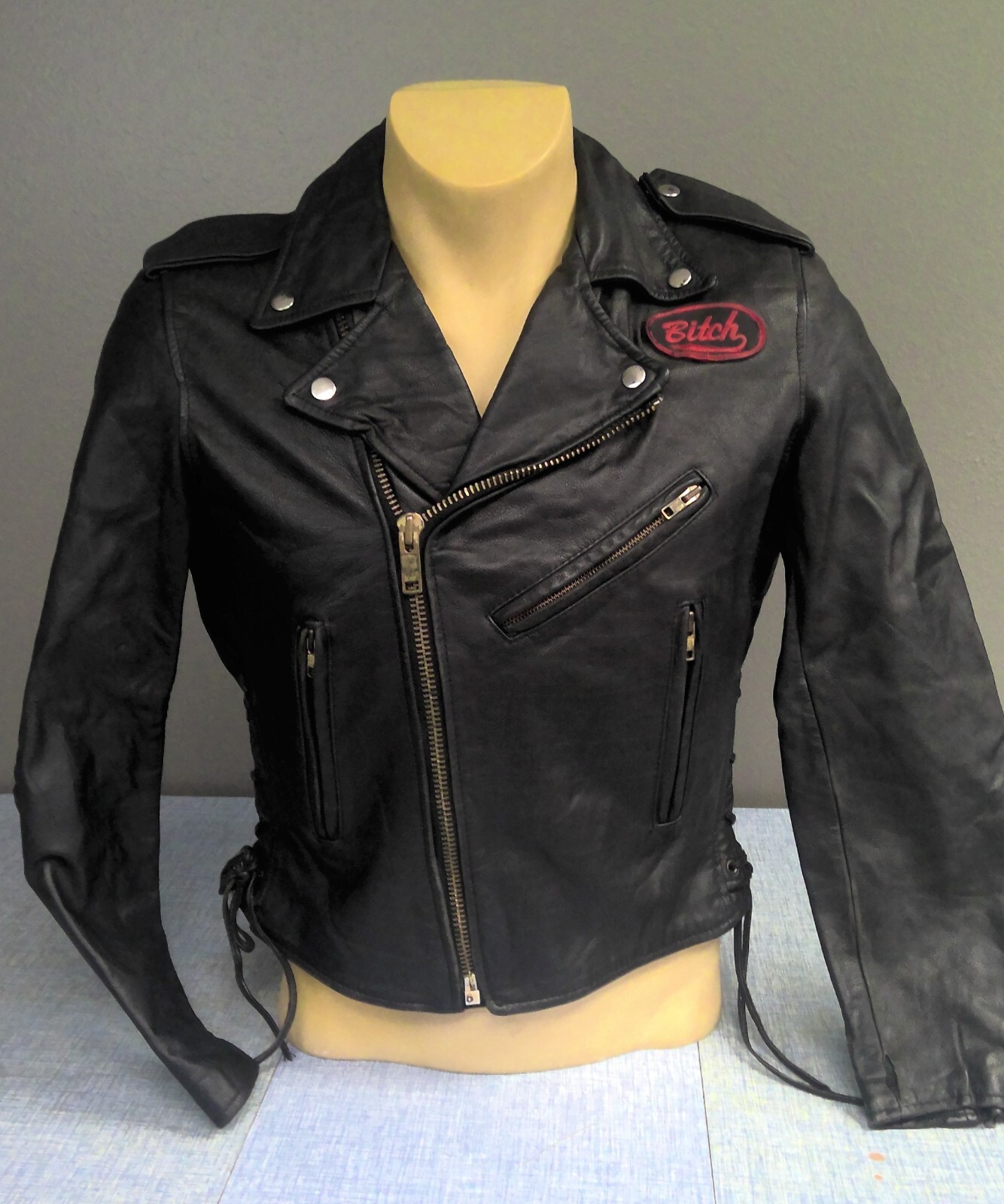 ジャケット・アウター 00s archive biker jacket Pig leather RARE Zara Man Brown Pig Leather Biker Moto Jacket Men's Sz