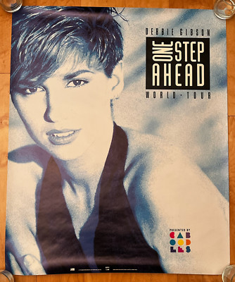 Debbie Gibson 'One Step Ahead' World Tour Poster, 1991