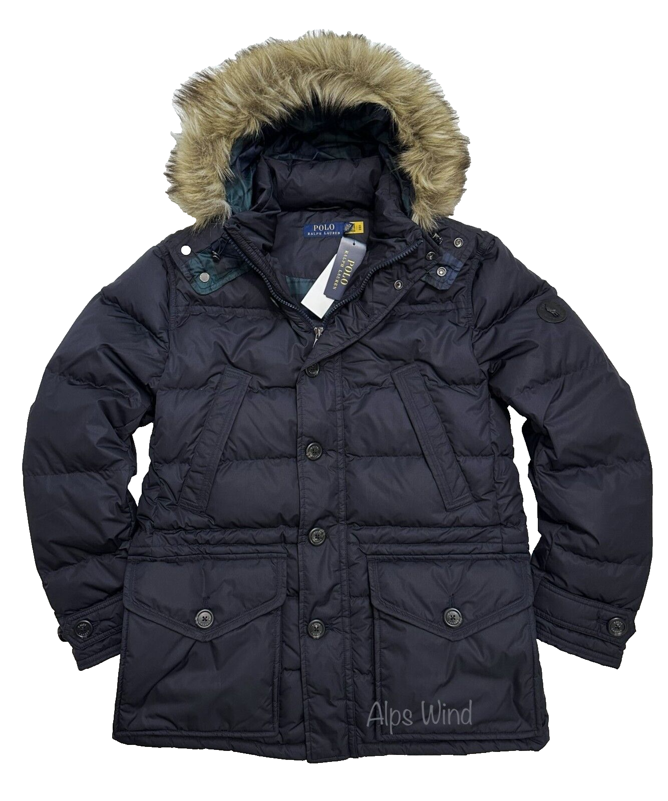 $598 Polo Ralph Lauren Faux Fur Water Repellent Hood Down $598 Polo Ralph Lauren Faux Fur Water Repellent Hood Down