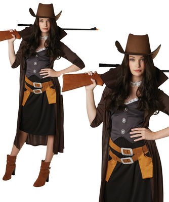 Femelle Bandit Arme Deguisement Femmes Ouest Sauvage Western Cowgirl Deguisement eBay