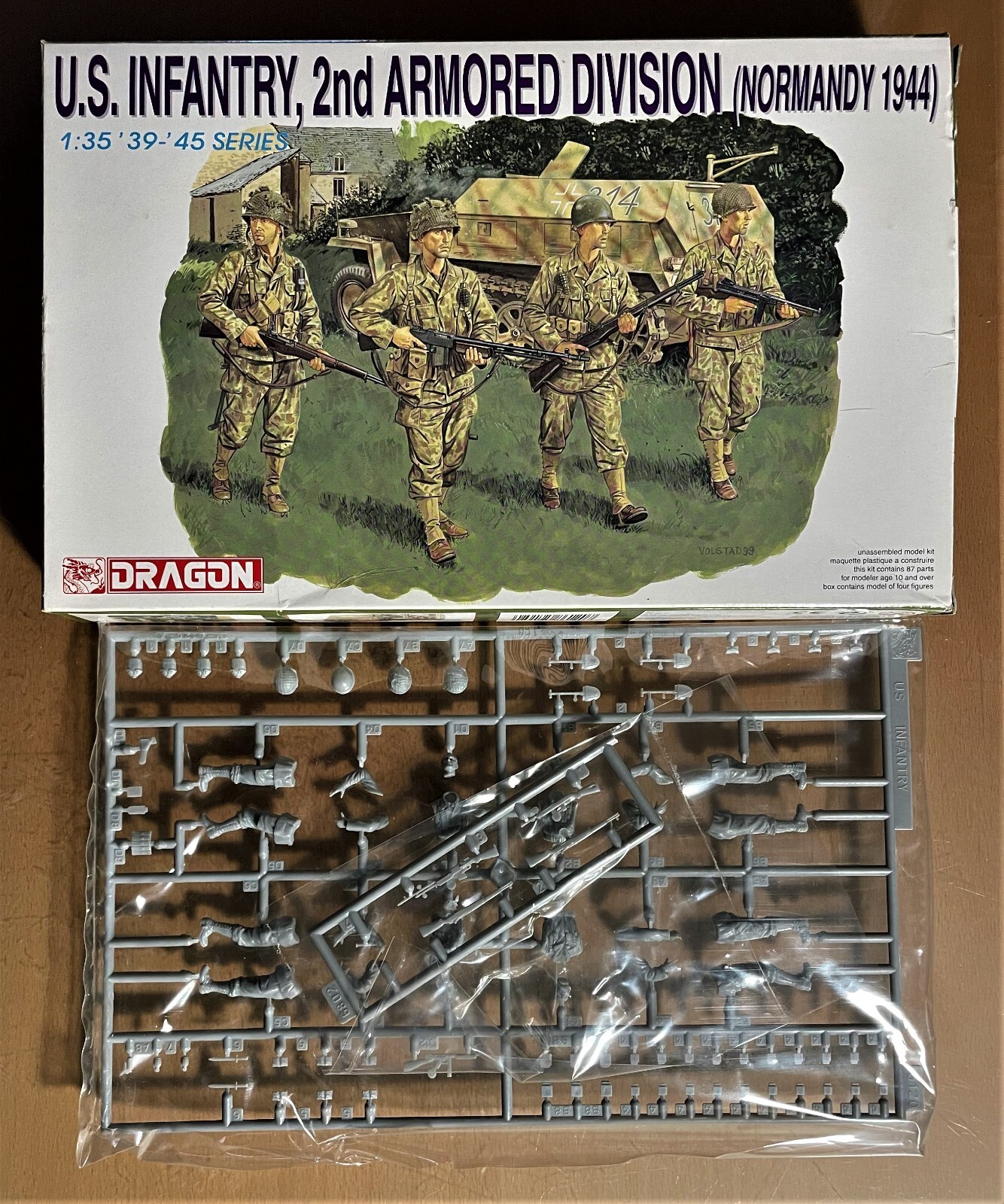 DRAGON WWII ノルマンディー1944 スコット Dragon Models WWⅡ Normandy 1944 Scott 1/6 Military Action