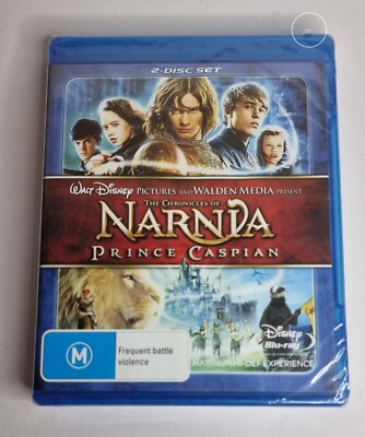 The Chronicles of Narnia: Prince Caspian (2-Disc BLU-RAY, Region B) New & Sealed