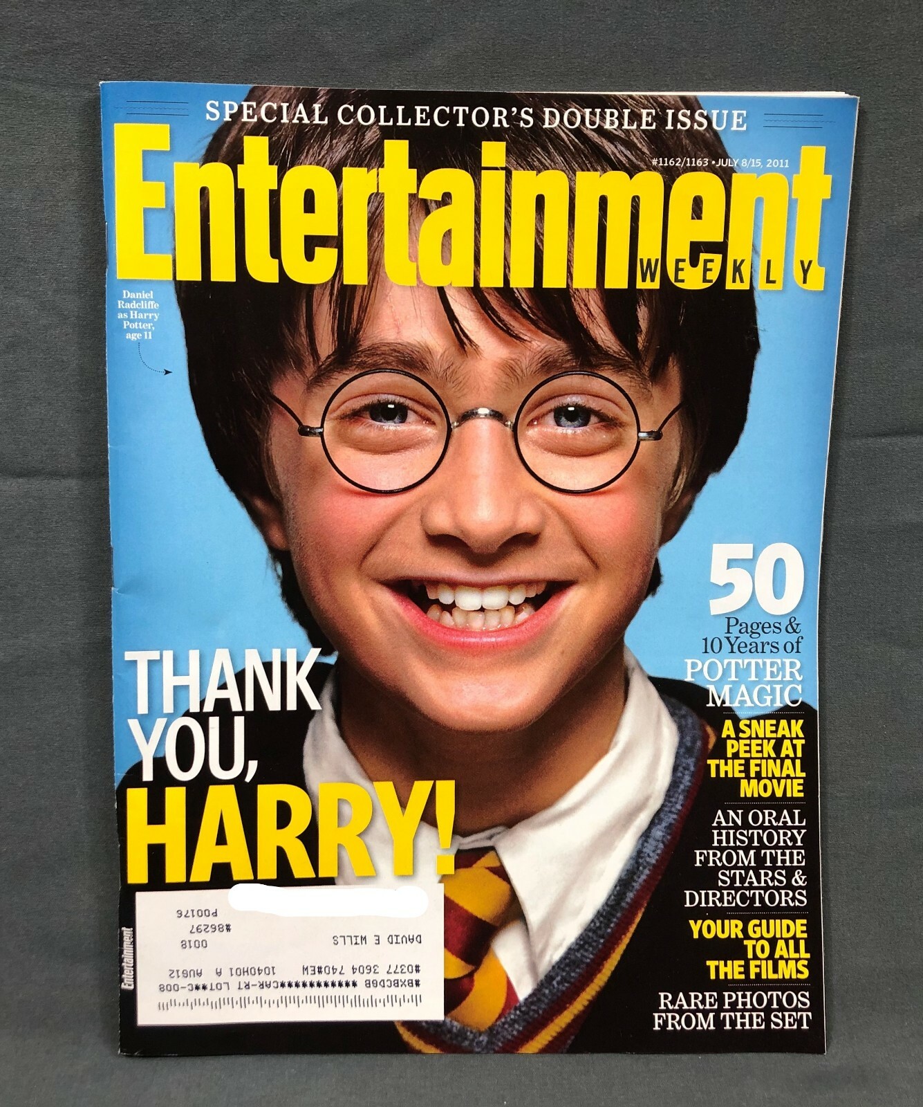 Entertainment Weekly Harry Potter Special Double Issue July