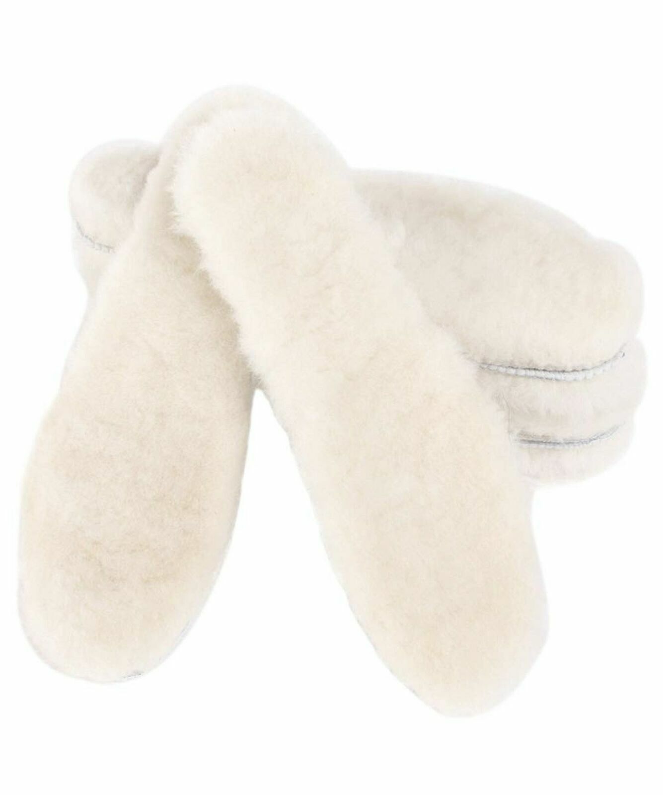 Warm Wool Sheepskin Shoe Insoles Foot Shearling Inserts For Boot,Slipper 1 Pair