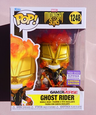 Funko Pop! Midnight Suns Ghost Rider #1248 2023 Summer Convention LMTD Edition