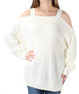 

Женский белый топ SANCTUARY с квадратным вырезом и длинными рукавами, размер