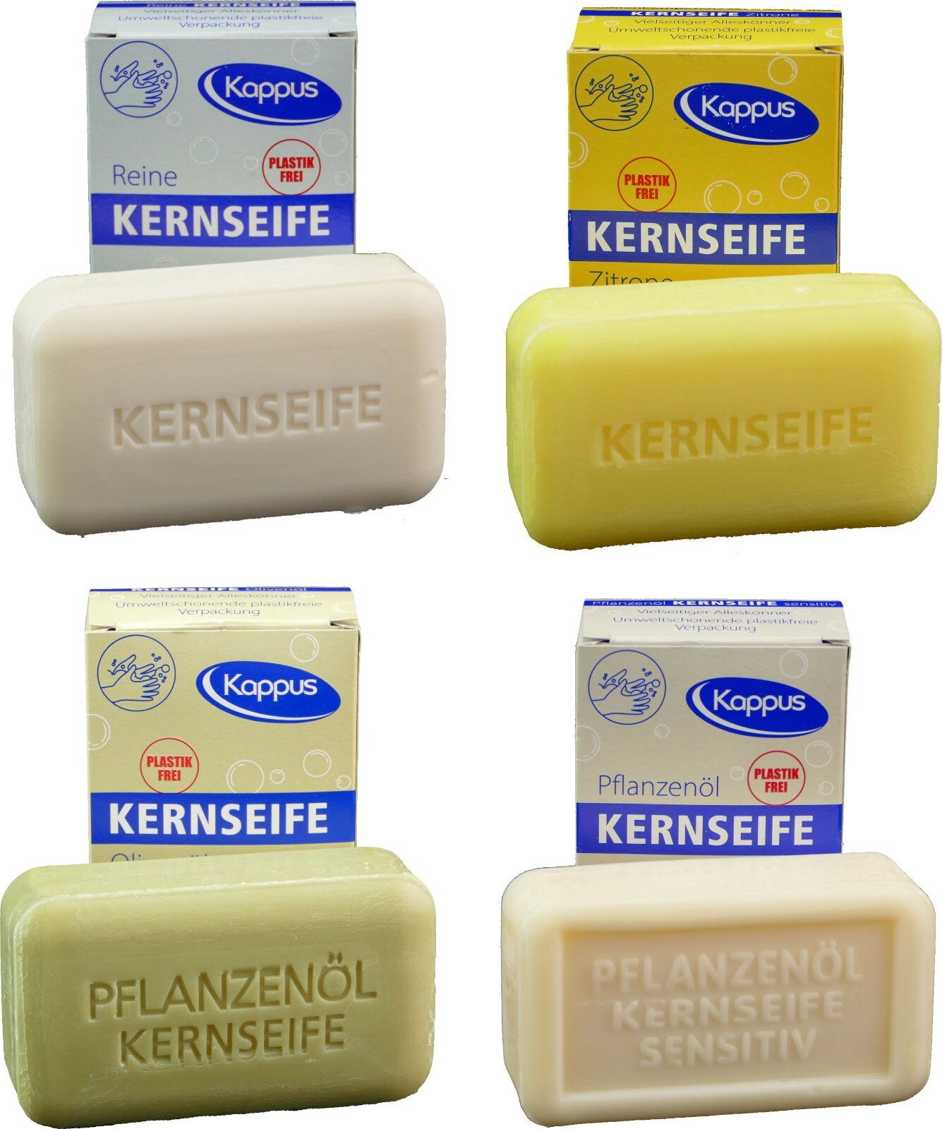 Seife Kappus Kernseife 150gr.