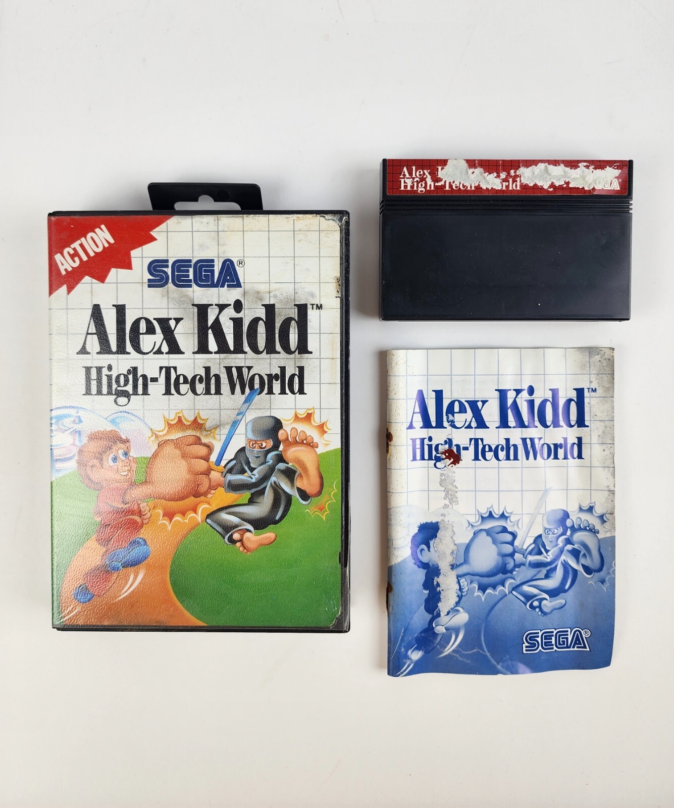 Alex Kidd: High-Tech World SEGA Master System - poor
