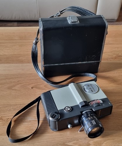 未使用 sankyo 映写機 Sankyo 1960s 8-CM Micro Zoom 8mm Cine Movie Camera With Original