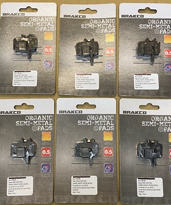 LOT (6 pairs) BRAKCO Disc Brake Pads PROMAX DSK 905 DSK907 Avid Juicy