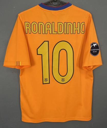 ウェア Ronaldinho 2006-07 Barcelona Home Shirt Ronaldinho #10 - 6/10 - (M)