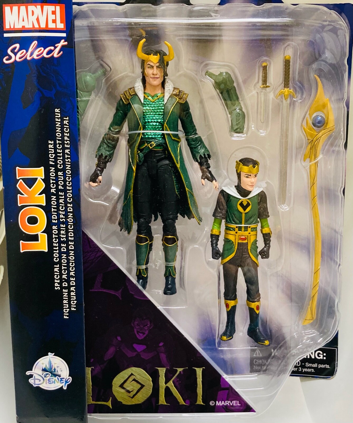 Lokiさん 専用 Marvel Select Diamond Loki with Kid Loki Special Collector Edition