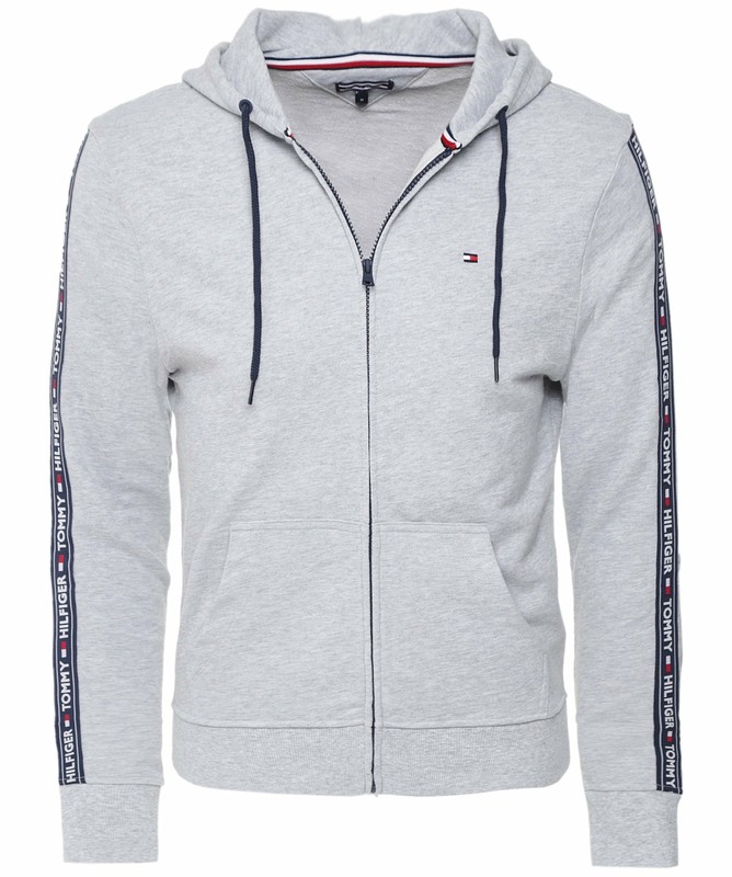 tommy hilfiger overhead sleeve tape hoodie