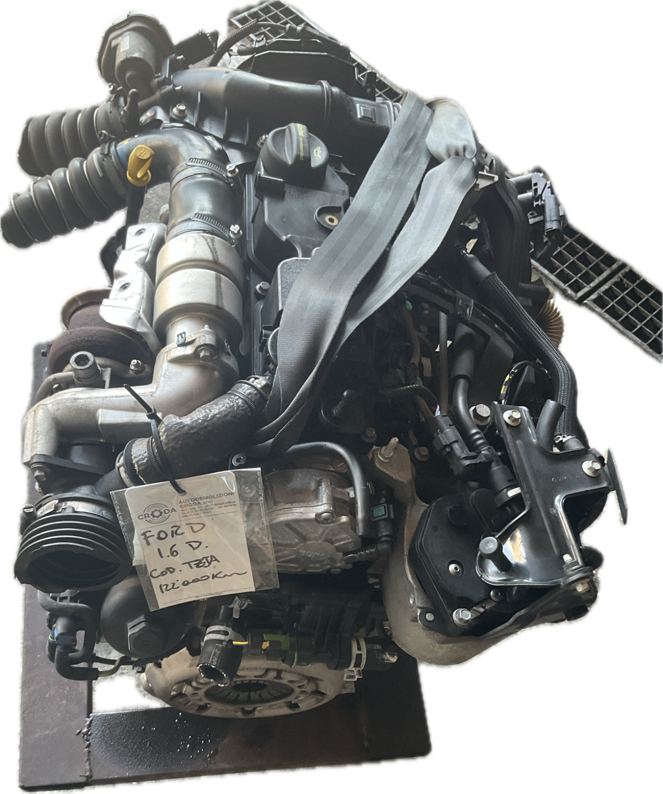 Motore per modello FORD FIESTA 1.6 TDCI codice motore TZJA km 122.000km usato