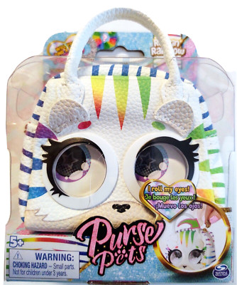 Purse Pets Micros Roarin' Rainbow Tiger with Eye Roll Feature