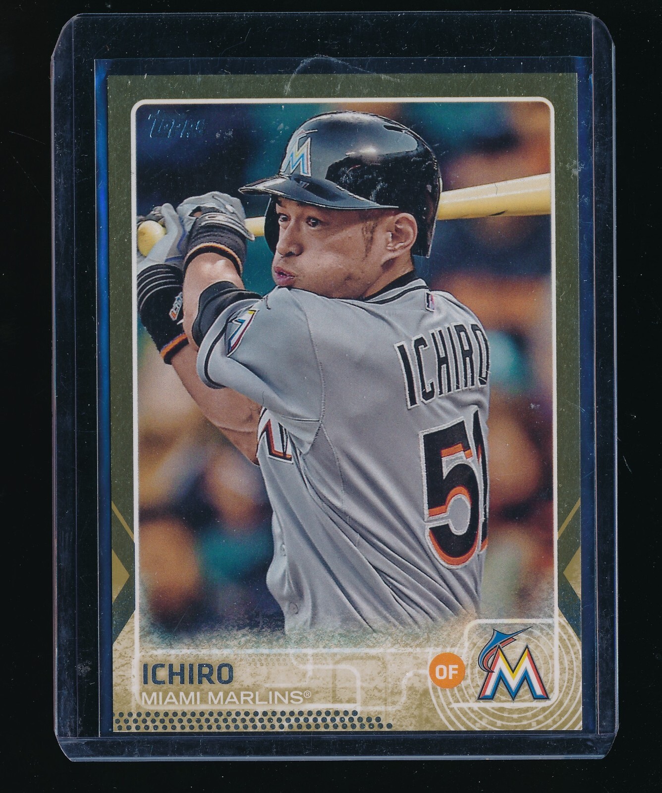 yu-ichiro ICHIRO SUZUKI 2015 TOPPS UPDATE GOLD #US396 #/2015 *MIAMI