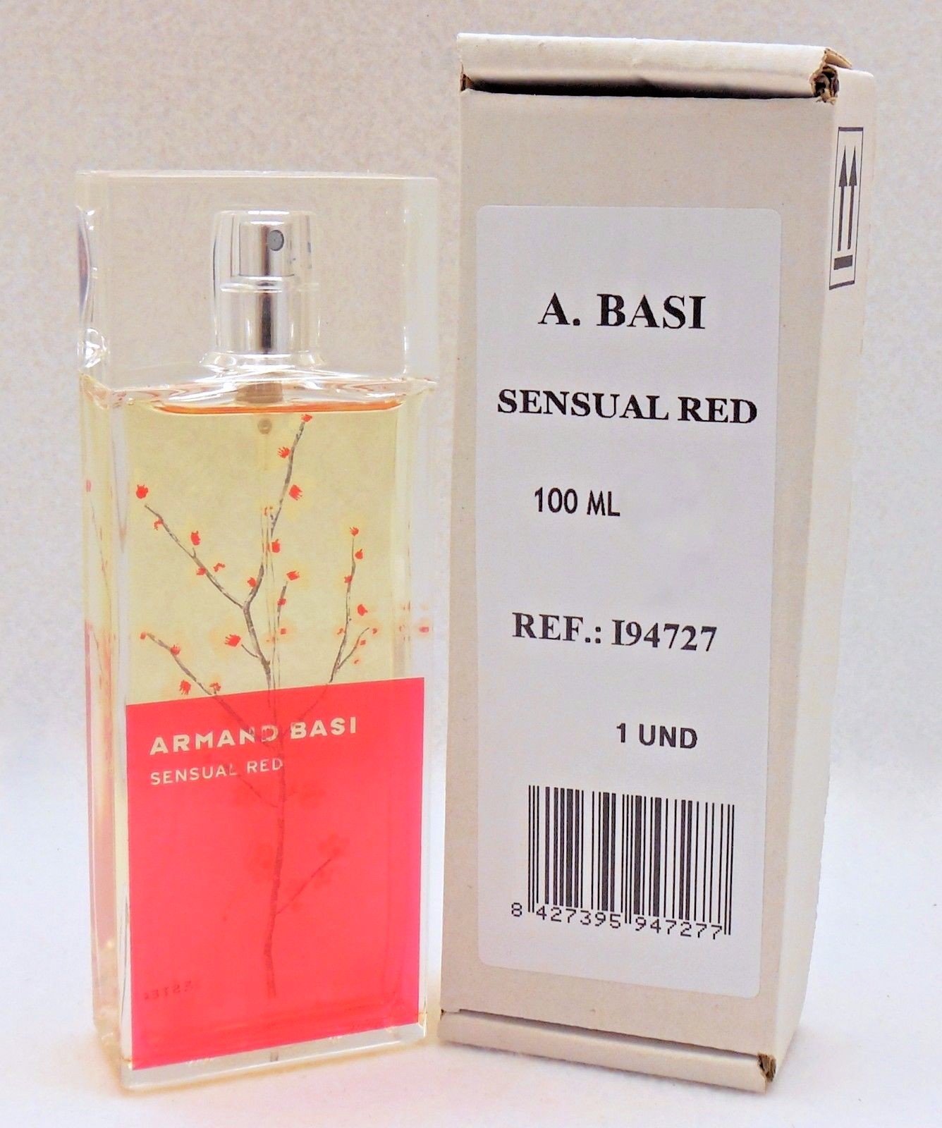 ARMAND BASI SENSUAL RED FOR WOMEN EAU DE TOILETTE SPRAY 100
