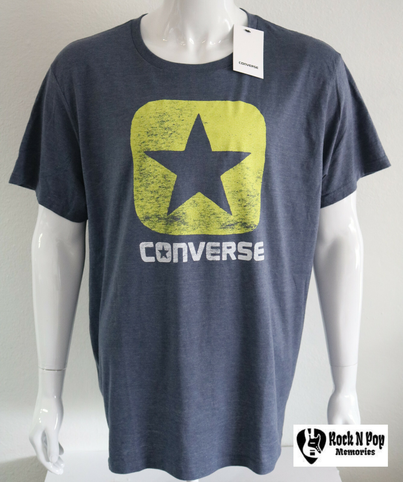 Mens Converse Graphic Tee One Star Logo 