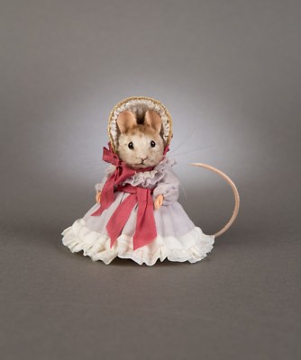 R John Wright Melanie Gone With The Wind Mice Collectible Doll USA Handmade