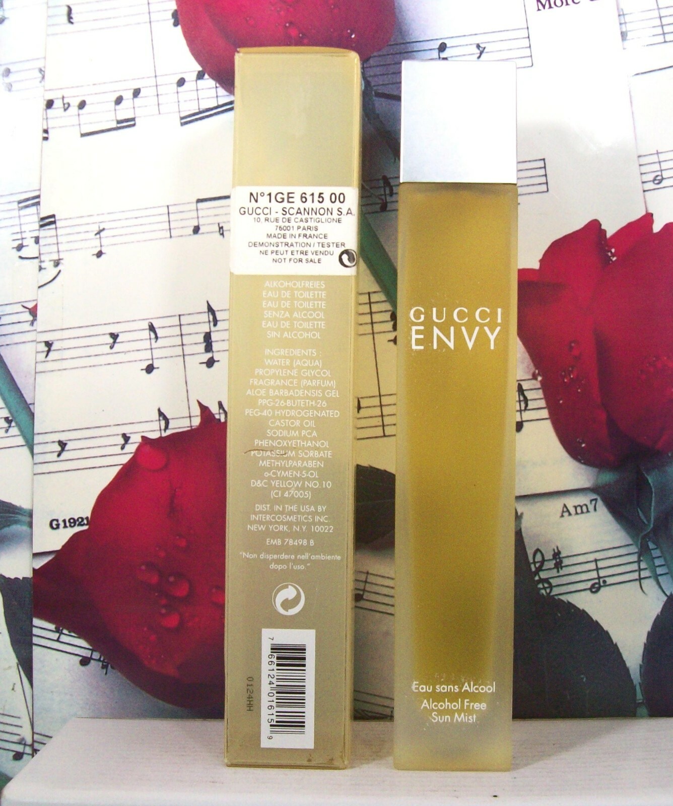 Gucci Envy For Women Alcohol Free Sun Mist 3.4 FL. OZ. | eBay