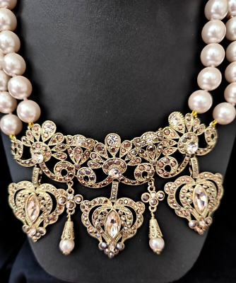 Authentic crystal necklace sale