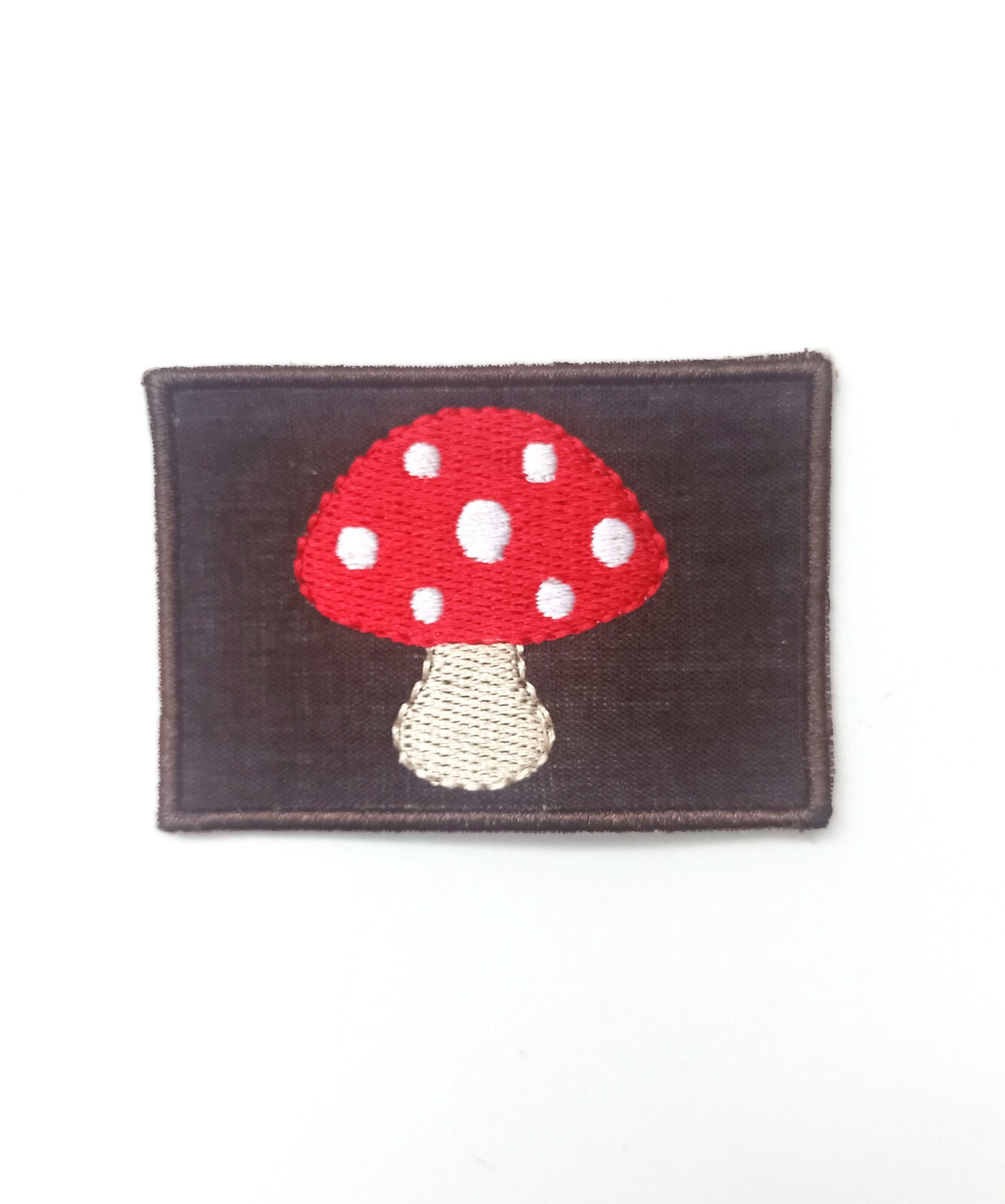 mushroomページ Small Spot Mushroom Sew on only patch W2.6