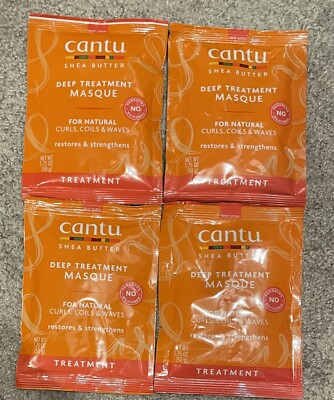 4 Cantu Shea Butter Deep Treatment Masque for Natural Hair 1.75oz