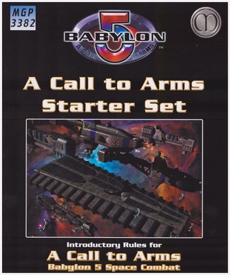BABYLON 5: A CALL TO ARMS Starter Set - Space Combat - Introductory Rules Book