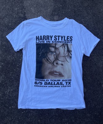 Harry Styles Live in Concert World Tour Tee 2018 6/5 Dallas, Texas Size Medium