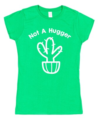 Not A Hugger Cactus T-Shirt Unisex Funny Antisocial Introvert Not Hugger T-Shirt