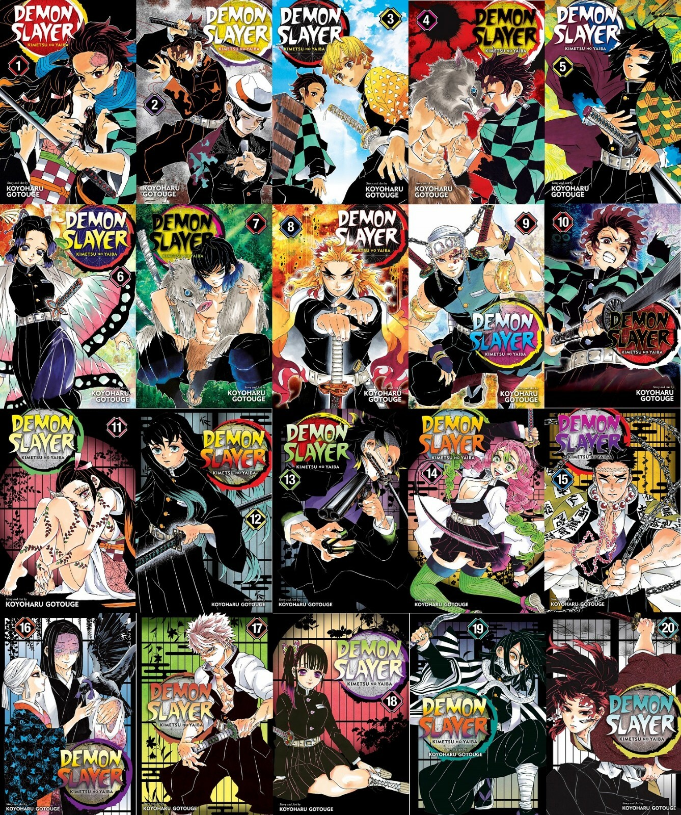 【漫画コンプリートボックス】鬼滅の刃 Demon Slayer　英語版 Amazon.com: Demon Slayer: Kimetsu no Yaiba Complete Box Set
