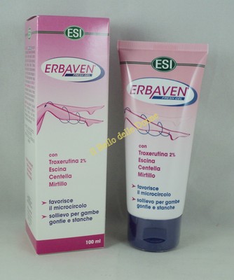 ESI Erbaven Fresh Gel 3.4oz Relief Legs for Sore Tiredness Swollen Legs