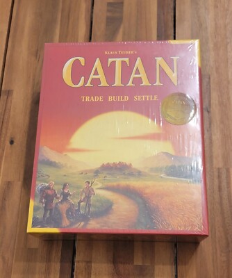 Catan Board Game Trade Build Settle CN3071 2020 Catan Studio Sealed