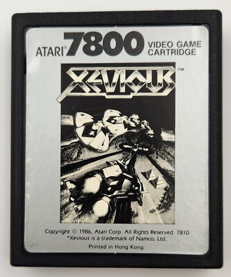 Xevious Atari 7800 *GAME CARTRIDGE ONLY* Tested 1 Year Ago Worked