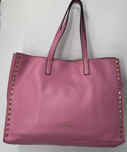 【VALENTINO】 Rockstud leather tote bag Valentino Garavani Rockstud Tote 347012 | Collector Square