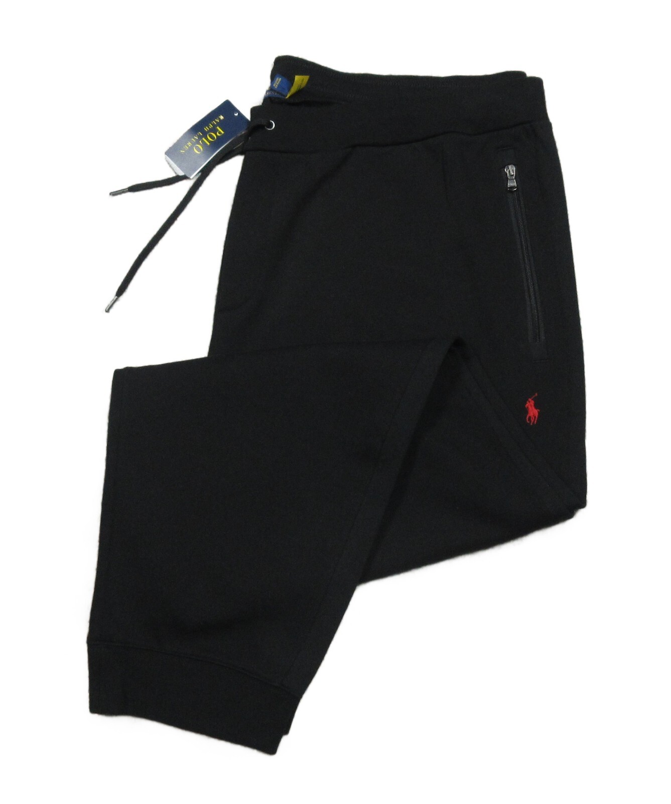 Polo Ralph Lauren Big & Tall Men's Black Mesh Jogger Pants