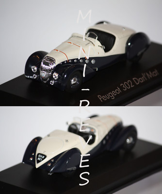 Norev Peugeot 302 Darl''Mat 1937 Bleu/Beige 1/43 473204