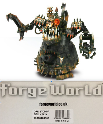Forgeworld  OOP COMPLETE ORK STOMPA UPGRADE KIT with BELLY GUN + CLAW ARM