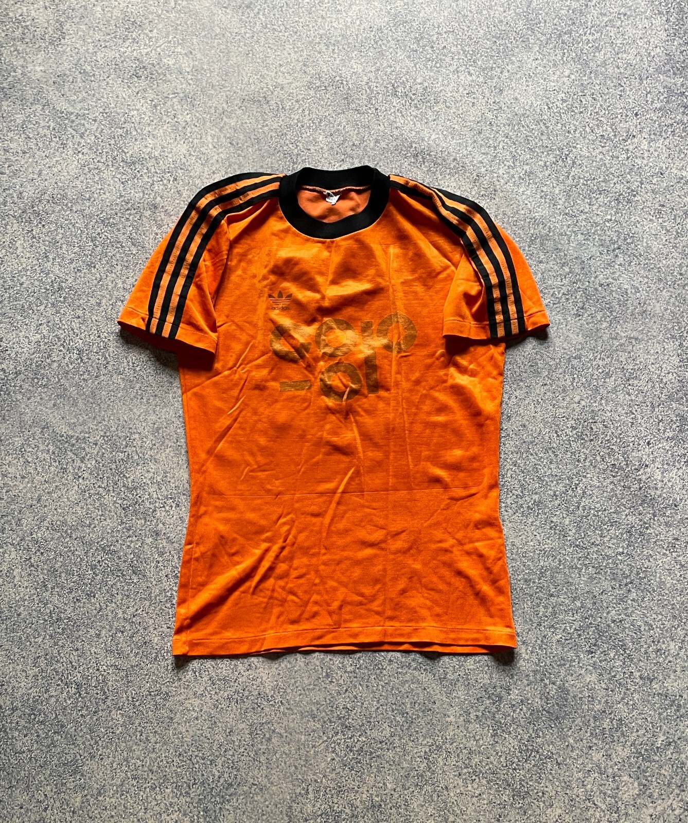希少】70s adidas erima 西ドイツ製ゲームシャツ14番