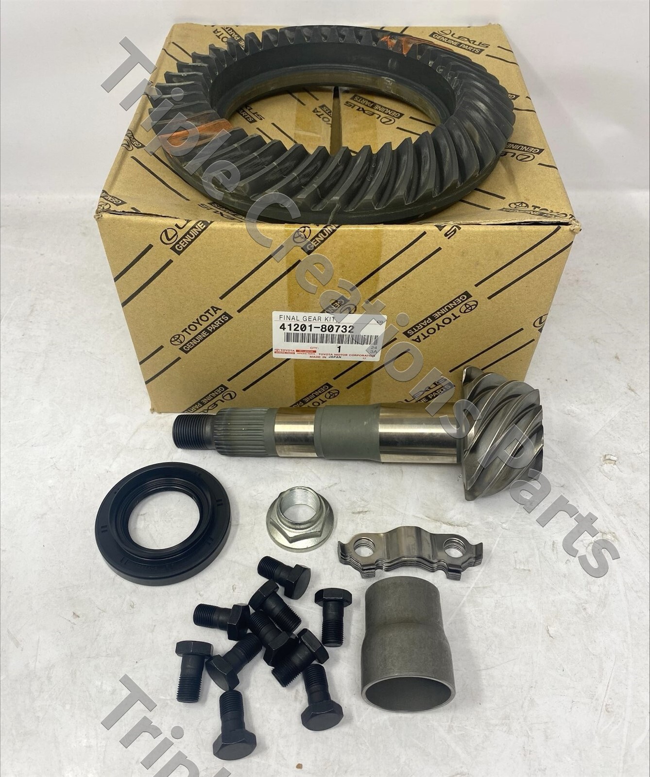 yuki　0324 TOYOTA GENUINE OEM 41201-80732 FINAL GEAR KIT, DIFFERENTIAL