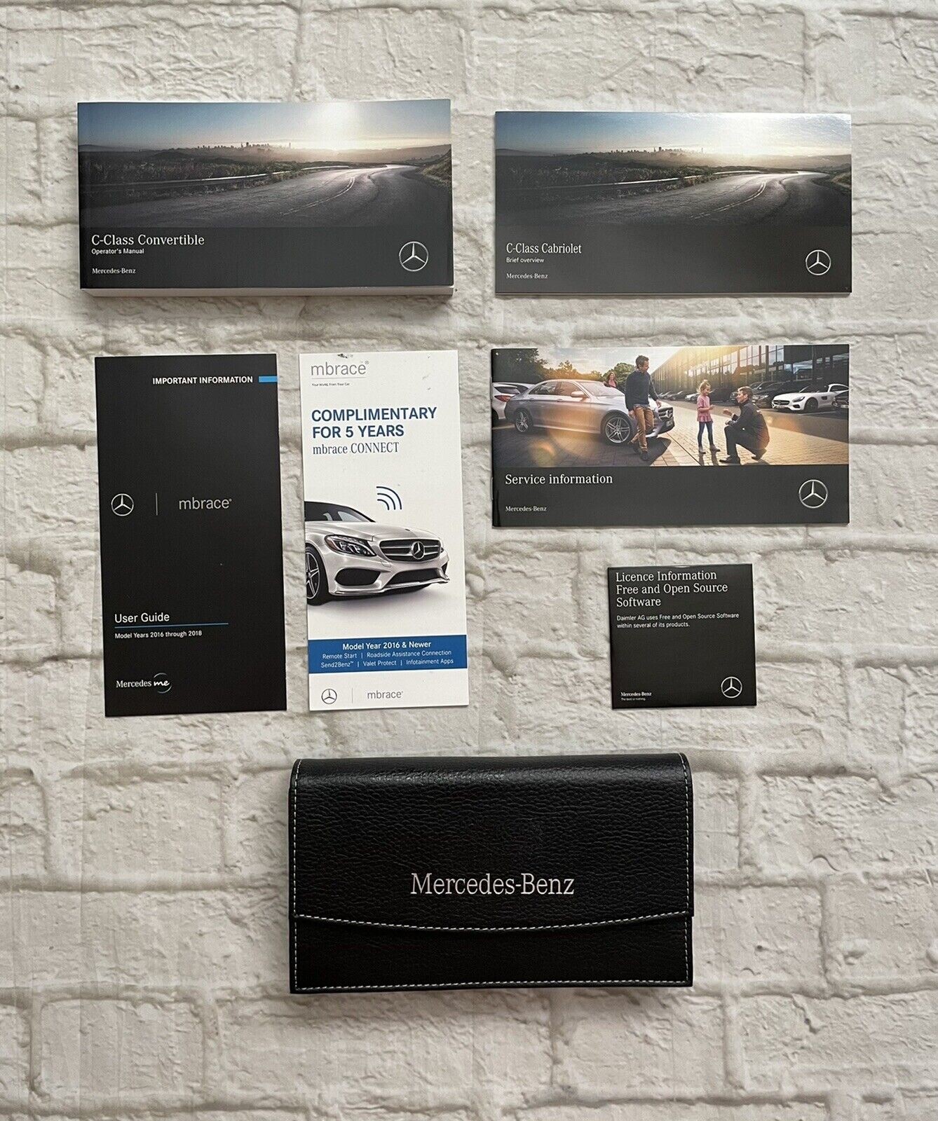 2019 MercedesBenz CClass Convertible Owners Manual (C63 C43 AMG, C300