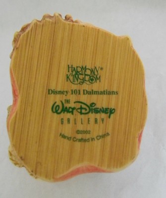 DISNEY HARMONY KINGDOM 101 DALMATIANS BOX FIGURINE WDWR101 CRUELLA DE VILLE & TV