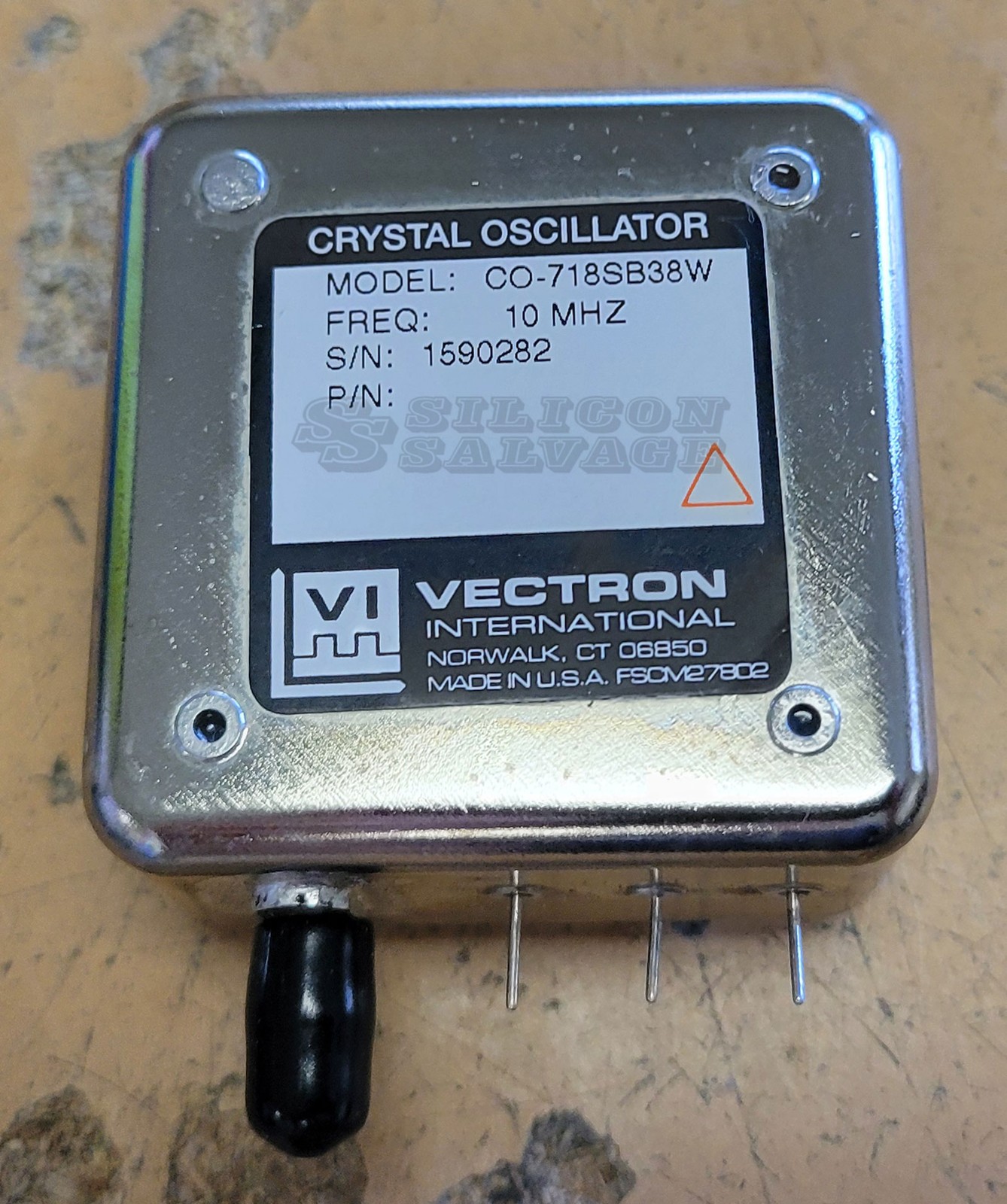 Vectron CO-718SB38W 10MHz Crystal Oscillator