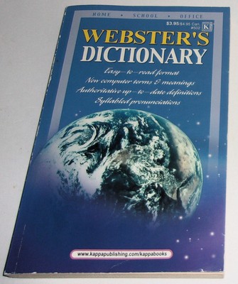 Webster's Dictionary Home Office School 2009 The new Revised Expanded Edition