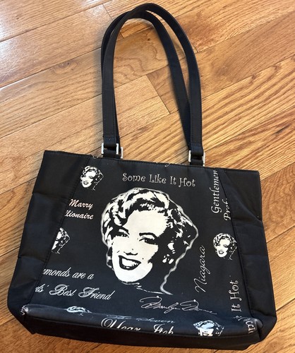 Marilyn Monroe Handbag “chateau” Black EUC Pre-loved