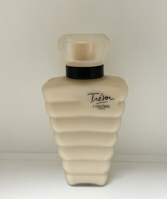 Lancome Tresor Perfumed Body Lotion 3.4 oz Discontinued - 80% Full