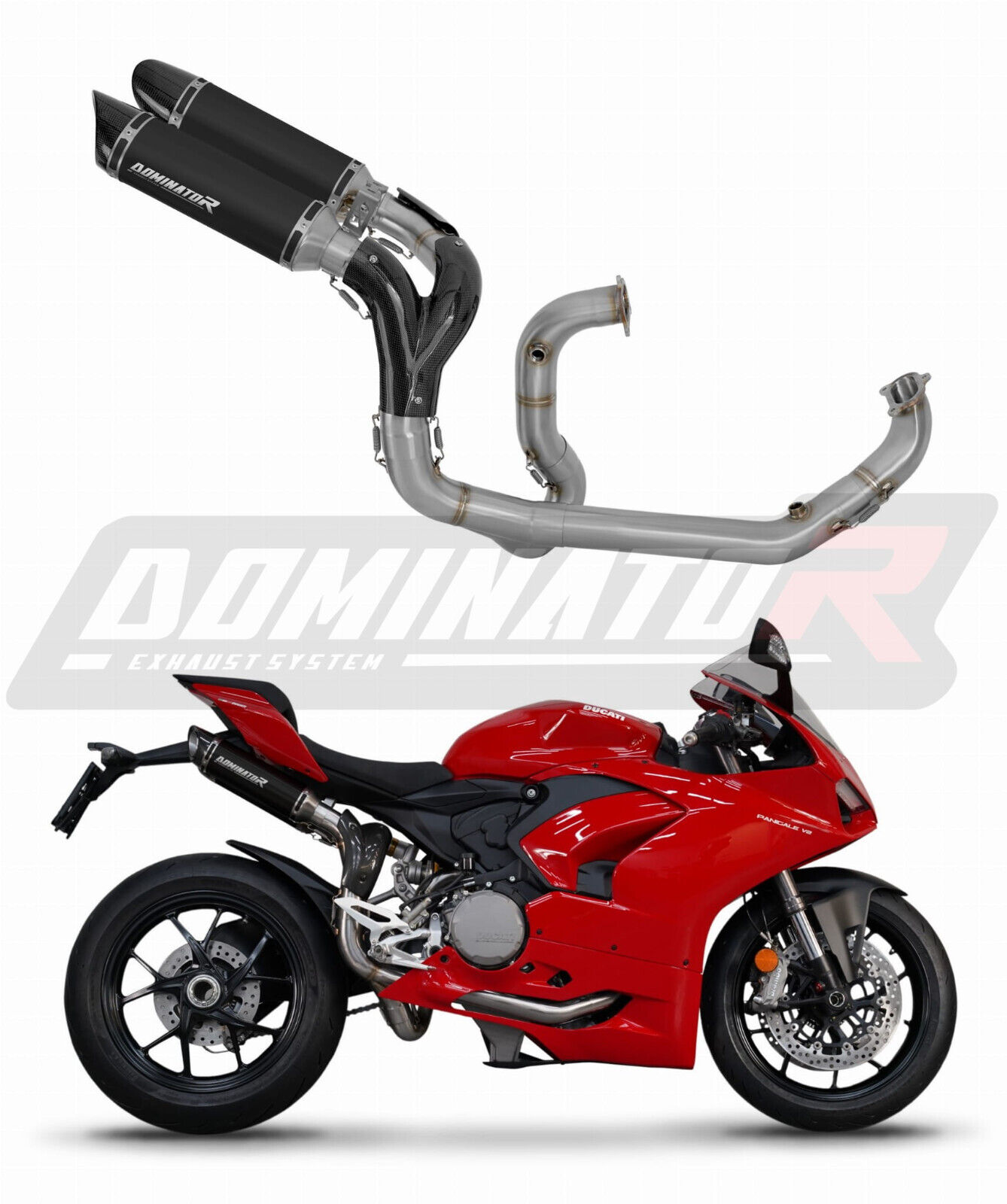 Complete Exhaust HP8 Special Titanium Black Ducati Panigale Complete Exhaust HP8 Special Titanium Black Ducati Panigale