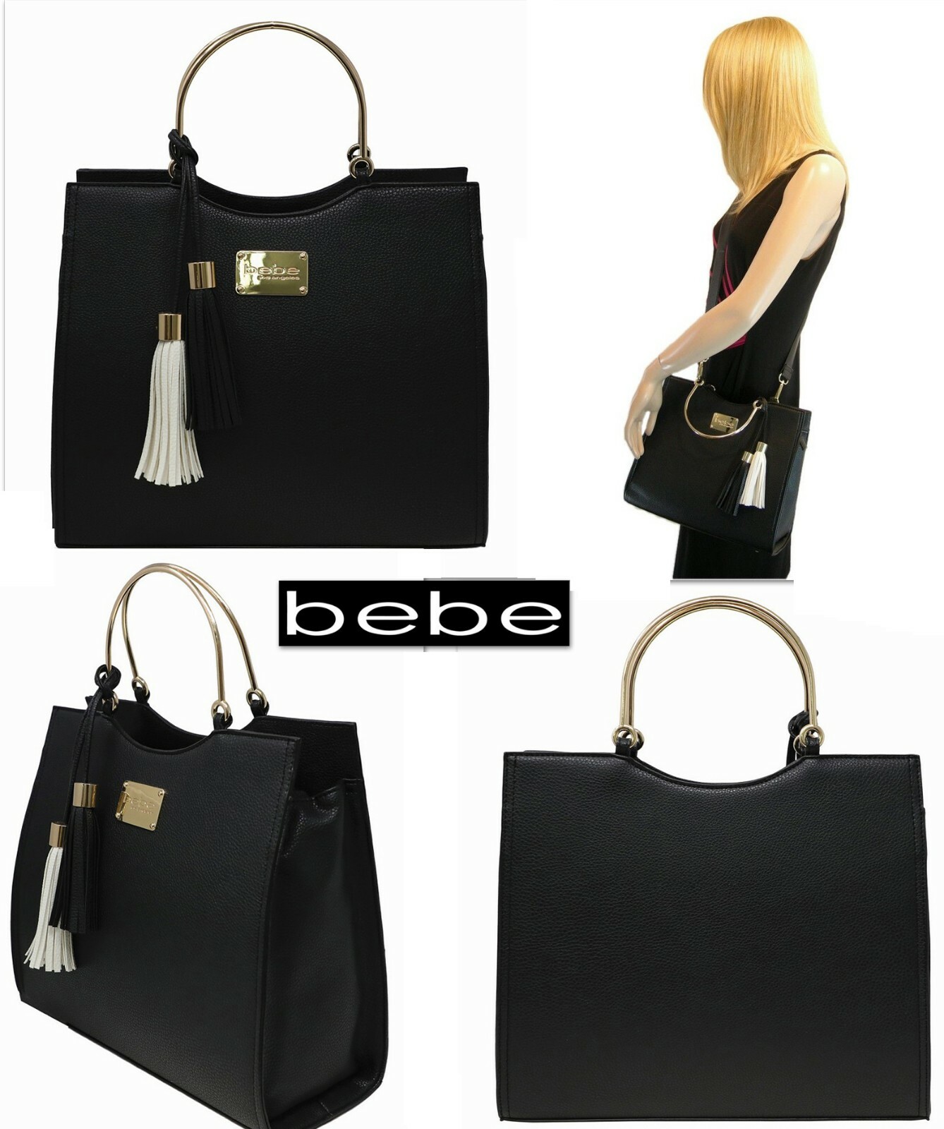 black bebe purse