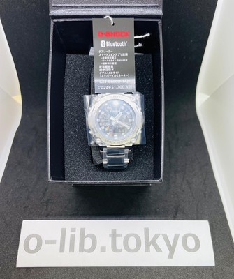 Pre-owned Casio G-shock G-steel Gst-b600d-1ajf Black Men's Watch In Box From Japan